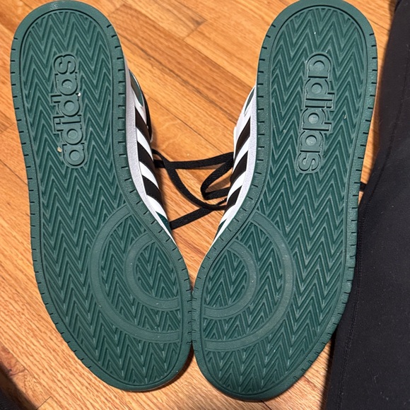 adidasHoops 2.0 Mid 'Black Green' - Picture 2 of 6